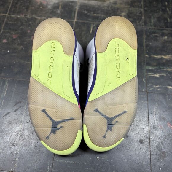 Air Jordan 5 Alternate Bel-Air Retro Size 10.5 Mens White Sneakers DB3335-100 - Picture 5 of 6